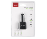 ŁADOWARKA SAMOCHODOWA XENIC FC 2xUSB 1xUSB-C 6A czarna - 1456246 - zdjęcie 6